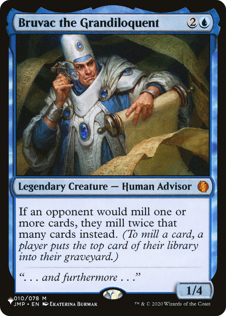 Bruvac the Grandiloquent (LIST-JMP-10)