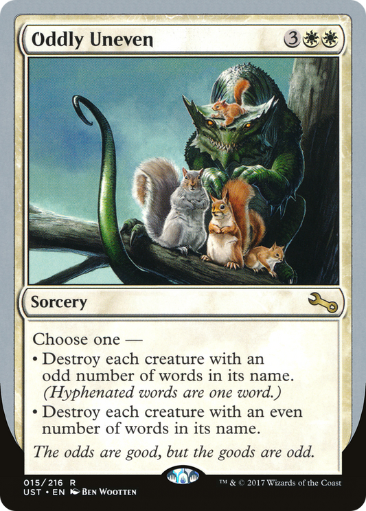 Oddly Uneven (UST-015)