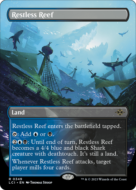 Restless Reef (LCI-349) (Borderless)