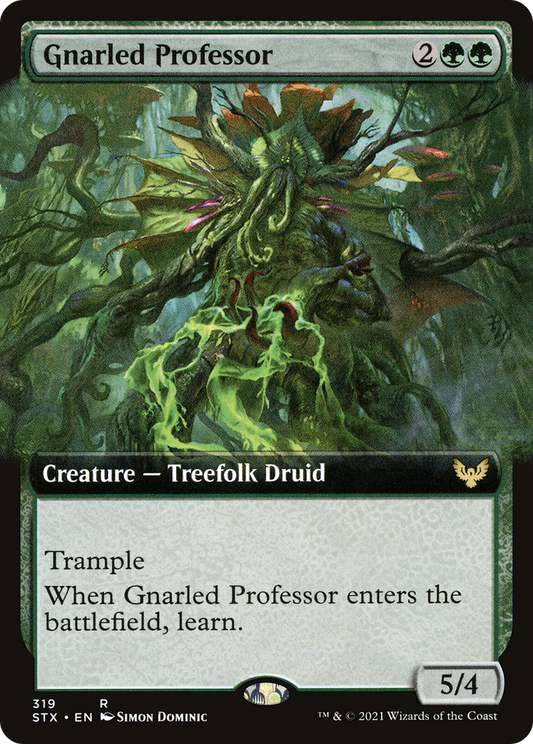 Gnarled Professor (STX-319) (Extended Art)
