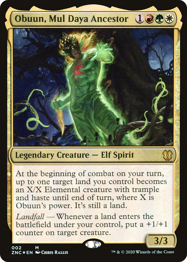 Obuun, Mul Daya Ancestor (ZNC-002) (Foil)