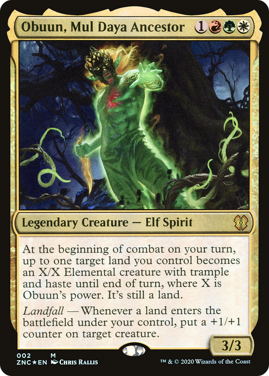 Obuun, Mul Daya Ancestor (ZNC-002) (Foil)