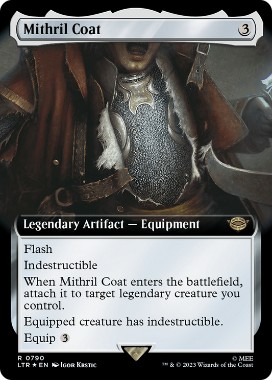 Mithril Coat (LTR-790) (Extended Art) (Surge Foil)