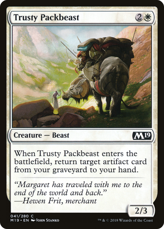 Trusty Packbeast (M19-041) (Foil)