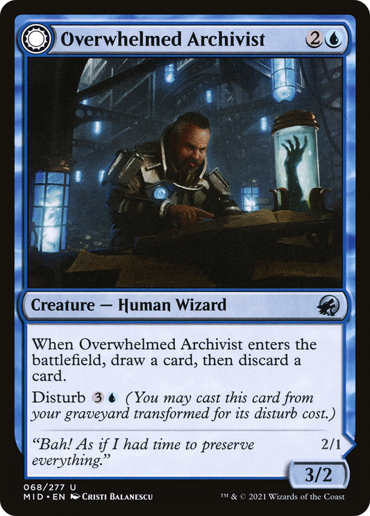 Overwhelmed Archivist // Archive Haunt (MID-068)