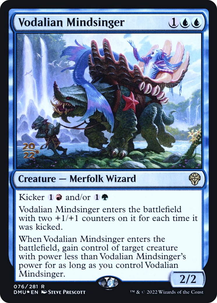 Vodalian Mindsinger (PRE-76S) (Foil)