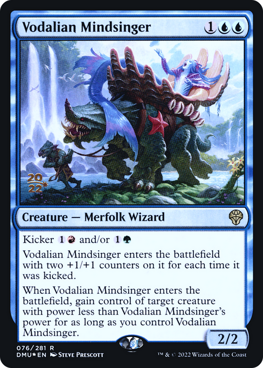 Vodalian Mindsinger (PRE-76S) (Foil)