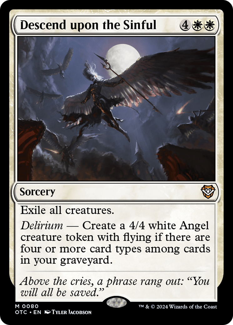 Descend upon the Sinful (OTC-080)