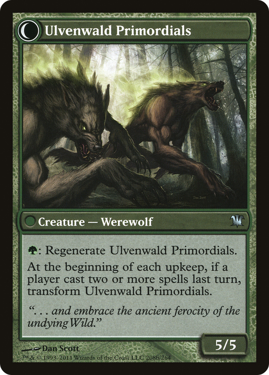 Ulvenwald Mystics // Ulvenwald Primordials (ISD-208) (Foil)