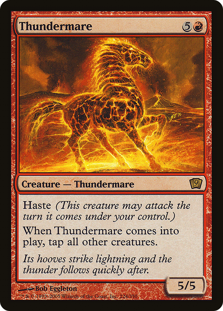 Thundermare (9ED-224★) (Foil)