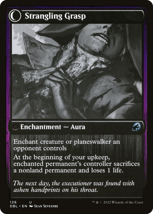 Vengeful Strangler // Strangling Grasp (DBL-126) (Foil)