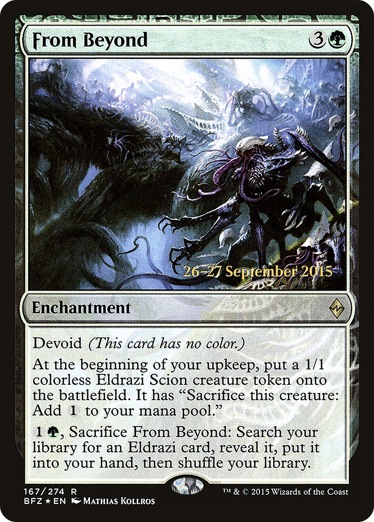 From Beyond (PRE-167S) (Foil)