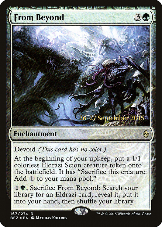 From Beyond (PRE-167S) (Foil)