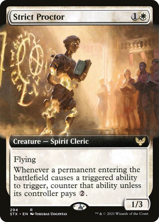 Strict Proctor (STX-294) (Extended Art) (Foil)