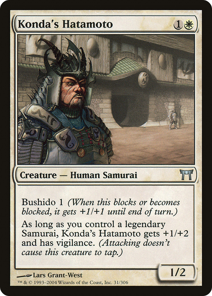 Konda's Hatamoto (CHK-031) (Foil)