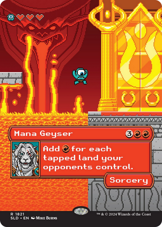 Mana Geyser (SLD-1821) (Borderless)