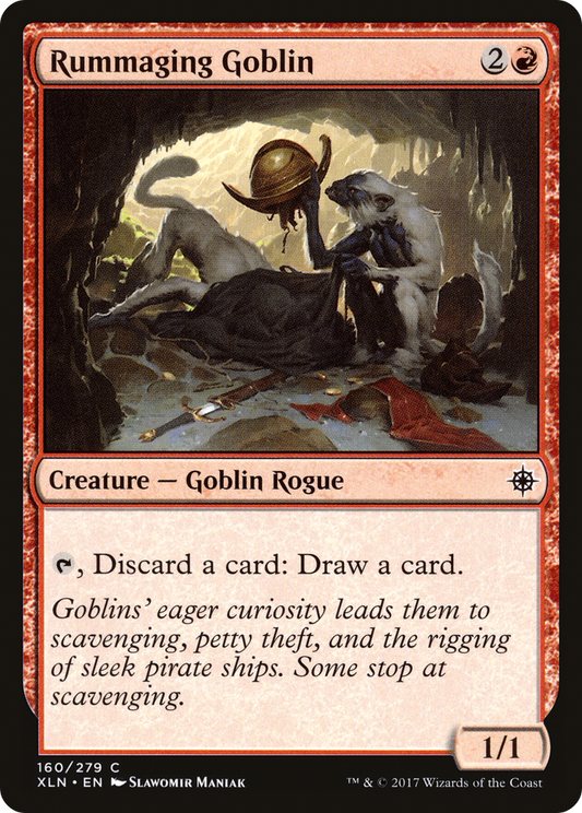 Rummaging Goblin (XLN-160) (Foil)