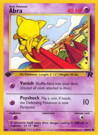 Abra (TR-049) (1st Edition)