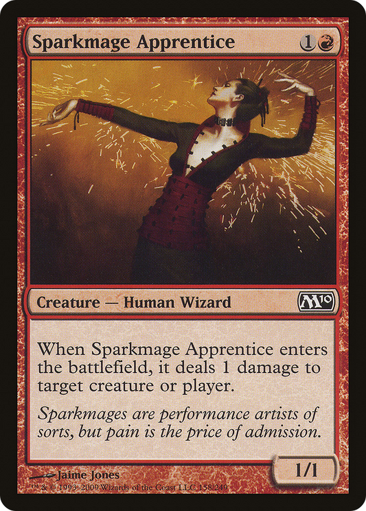 Sparkmage Apprentice (M10-158) (Foil)