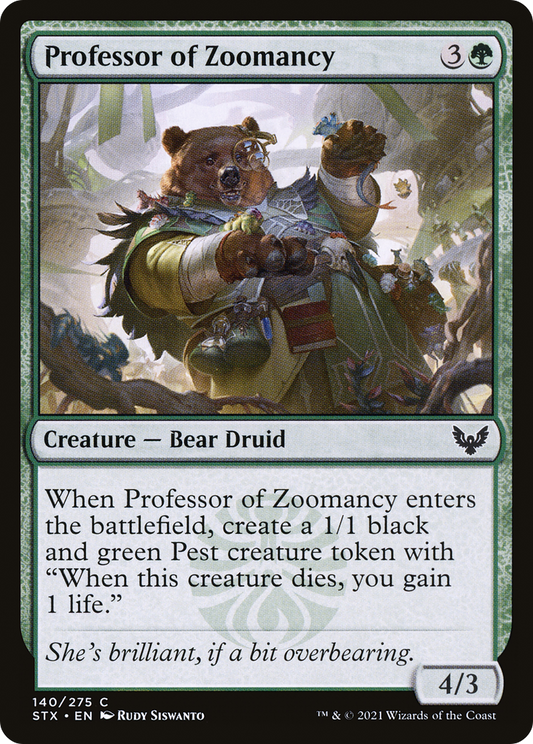 Professor of Zoomancy (STX-140)