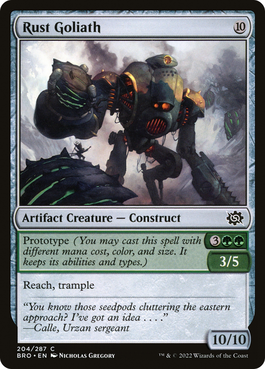 Rust Goliath (BRO-204) (Foil)