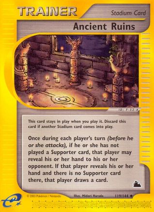 Ancient Ruins (SK-119) (Reverse Holofoil)