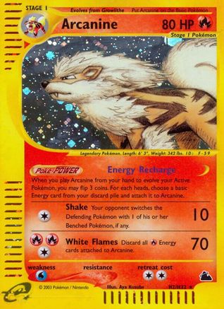 Arcanine (H2) (SK-H2) (Holofoil)