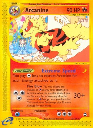 Arcanine (AQ-002)