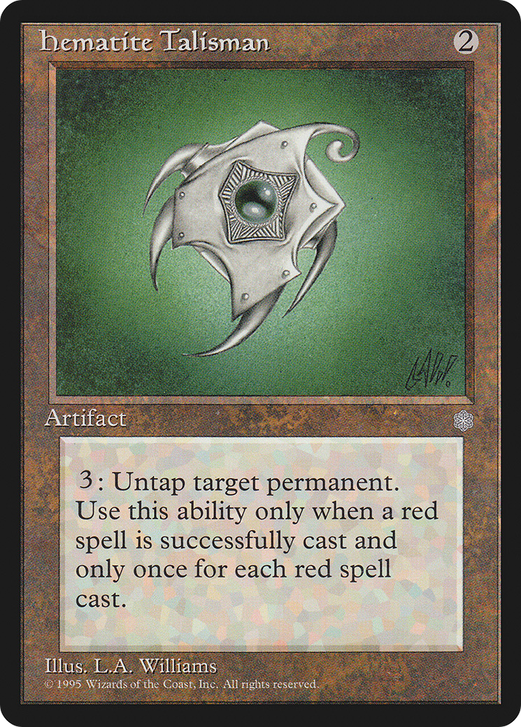 Hematite Talisman (ICE-320)