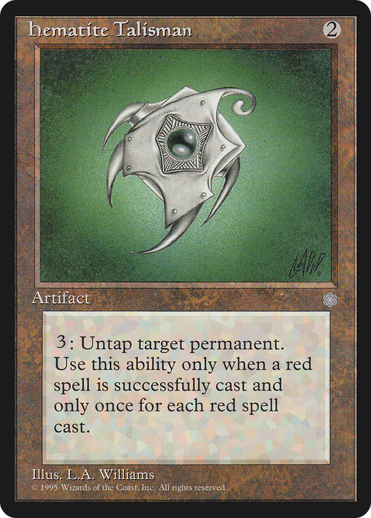 Hematite Talisman (ICE-320)