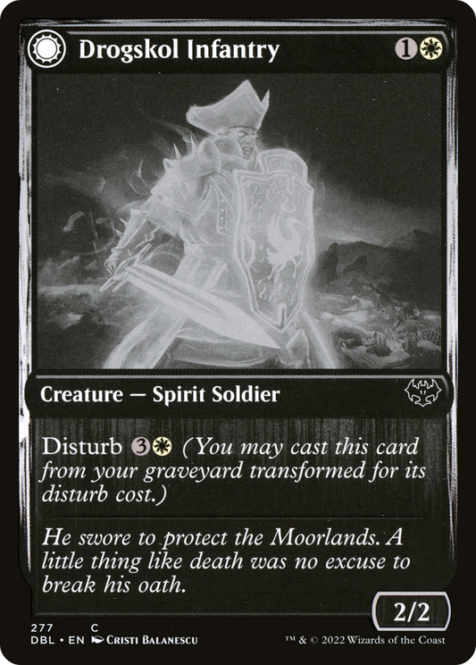 Drogskol Infantry // Drogskol Armaments (DBL-277) (Foil)