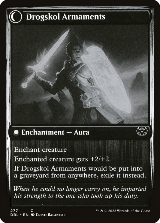 Drogskol Infantry // Drogskol Armaments (DBL-277) (Foil)