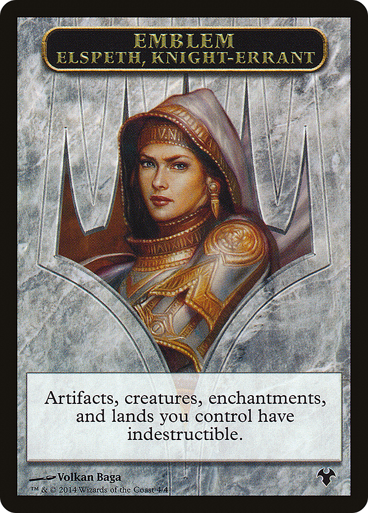 Elspeth, Knight-Errant Emblem (MD1-004)