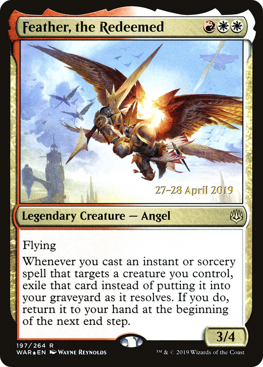 Feather, the Redeemed (PRE-197S) (Foil)