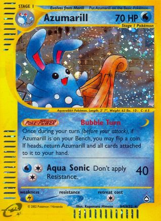 Azumarill (H4) (AQ-H4) (Holofoil)