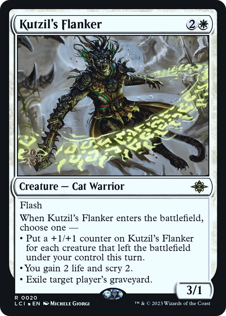 Kutzil's Flanker (PRE-20S) (Foil)