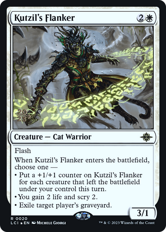 Kutzil's Flanker (PRE-20S) (Foil)