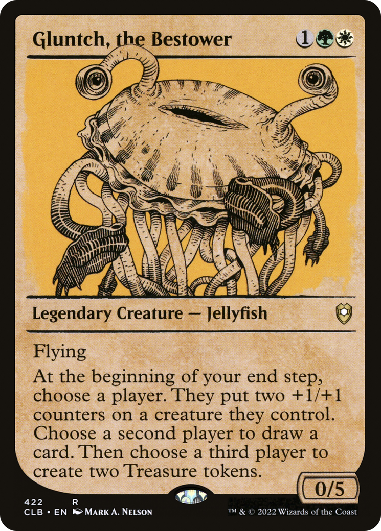 Gluntch, the Bestower (CLB-422) (Showcase) (Foil)