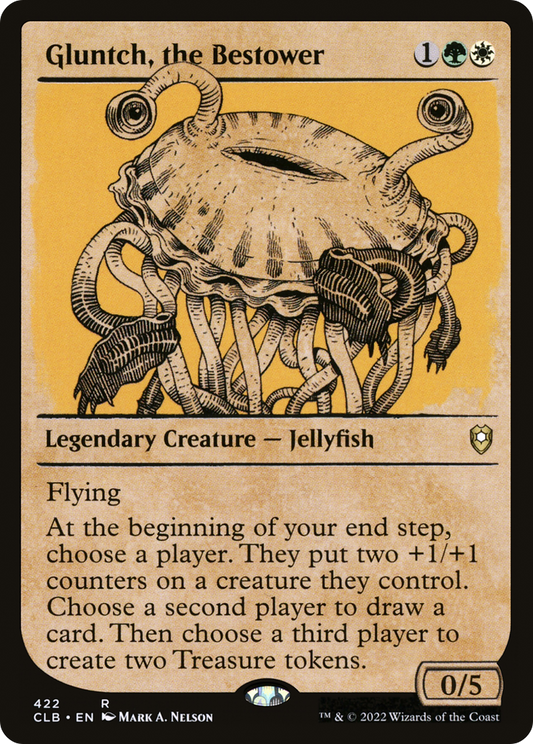 Gluntch, the Bestower (CLB-422) (Showcase) (Foil)