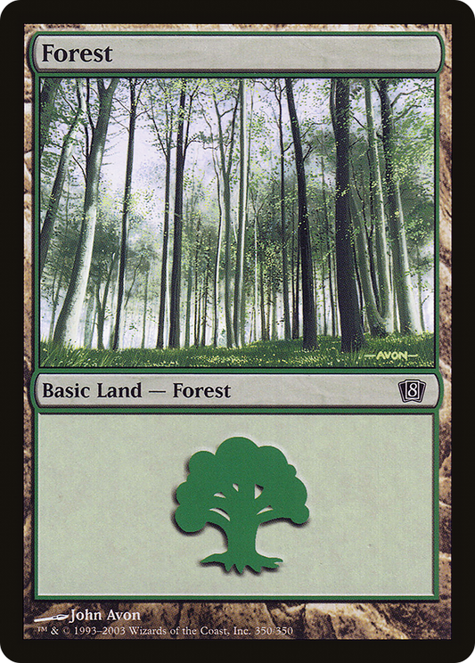 Forest (8ED-350★) (Foil)