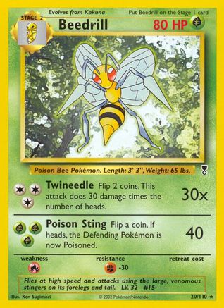 Beedrill (LC-020) (Reverse Holofoil)