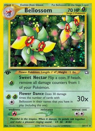 Bellossom (N1-003) (Unlimited Holofoil)