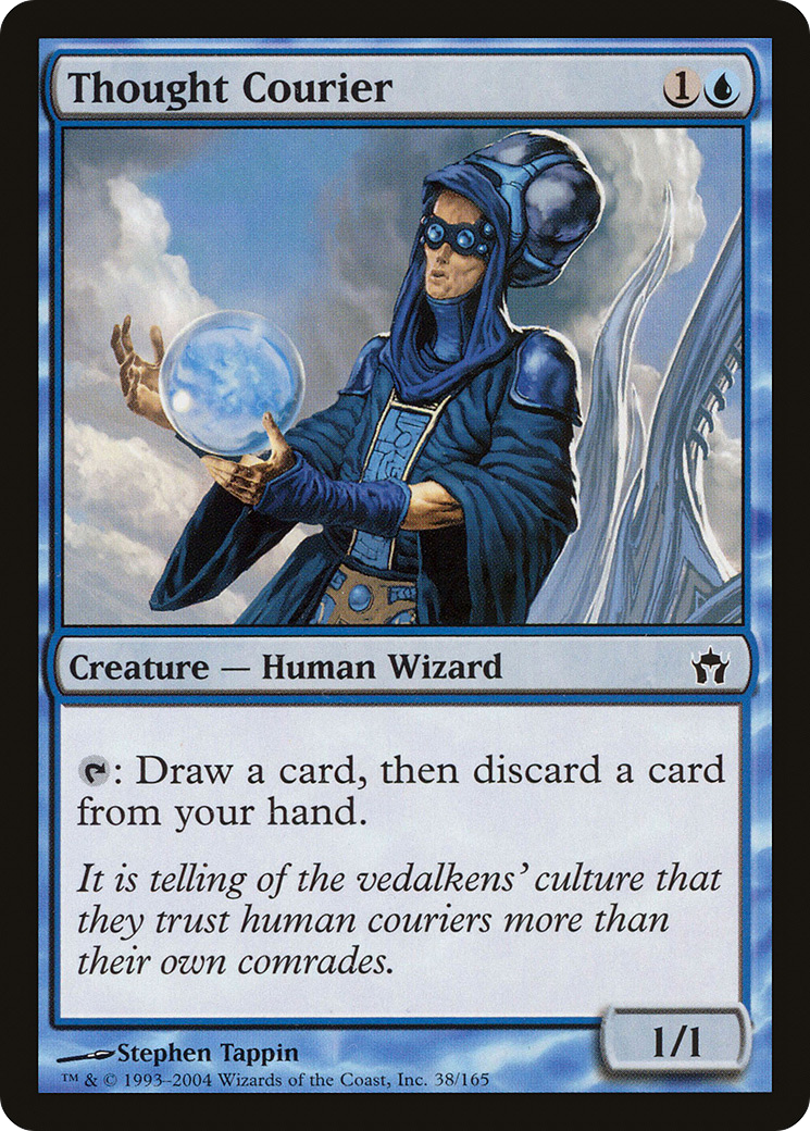 Thought Courier (5DN-038) (Foil)