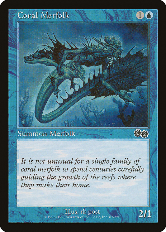 Coral Merfolk (USG-067)