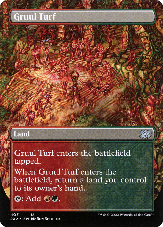 Gruul Turf (2X2-407) (Borderless)