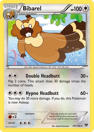 Bibarel (XY-107)