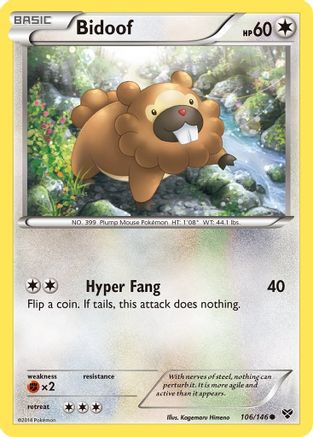 Bidoof (XY-106)