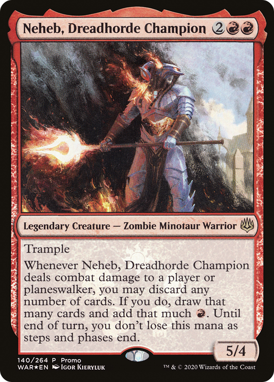 Neheb, Dreadhorde Champion (MEDIA-140★) (Foil)