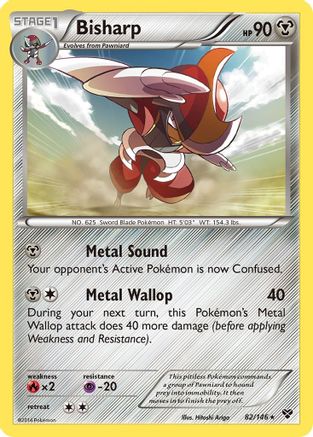 Bisharp (XY-) (Reverse Holofoil)