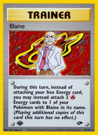 Blaine (17) (G2-017) (1st Edition Holofoil)